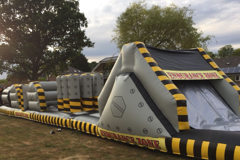 Bounce around at your party with a bouncy castle